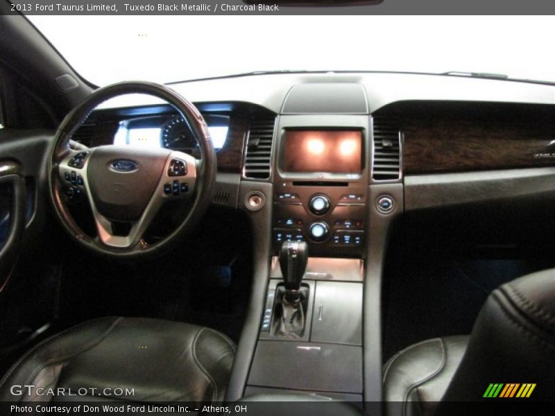 Tuxedo Black Metallic / Charcoal Black 2013 Ford Taurus Limited