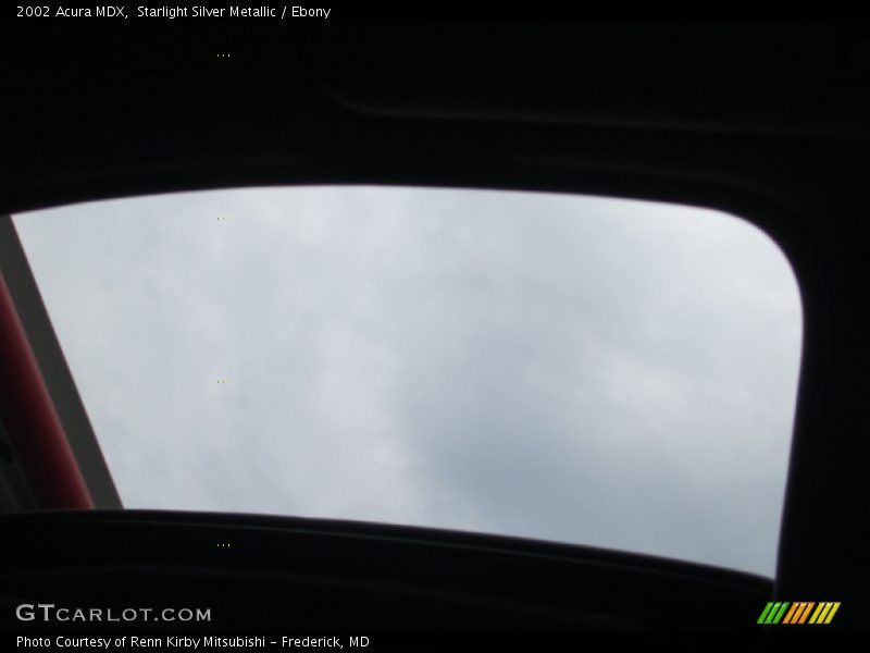 Starlight Silver Metallic / Ebony 2002 Acura MDX