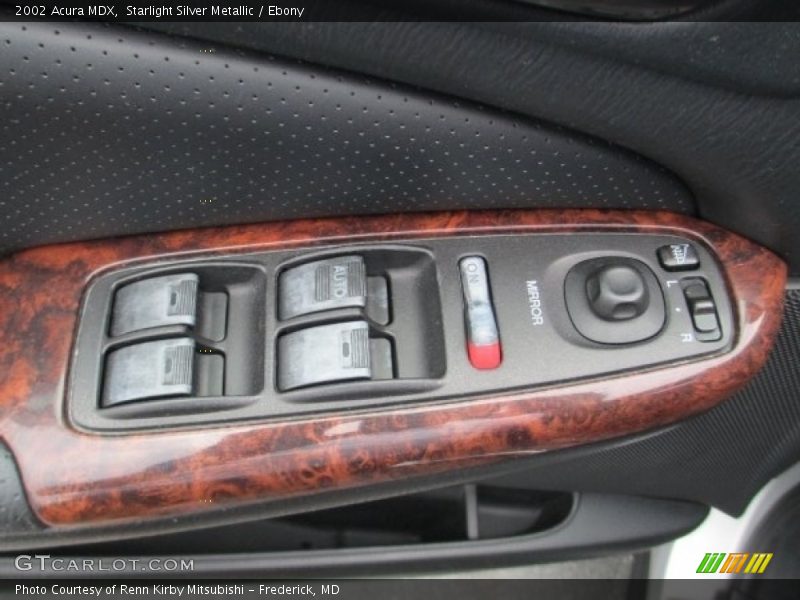 Starlight Silver Metallic / Ebony 2002 Acura MDX