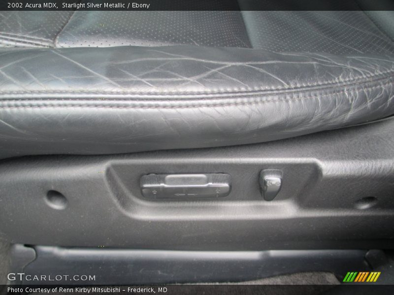Starlight Silver Metallic / Ebony 2002 Acura MDX