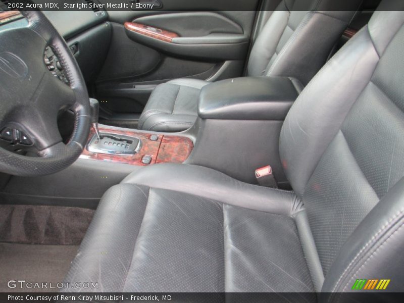 Starlight Silver Metallic / Ebony 2002 Acura MDX