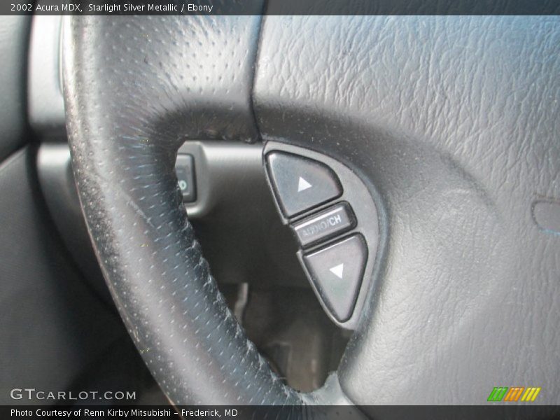 Starlight Silver Metallic / Ebony 2002 Acura MDX