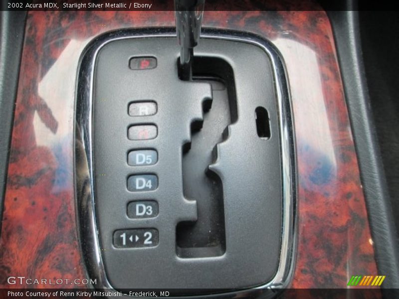 Starlight Silver Metallic / Ebony 2002 Acura MDX