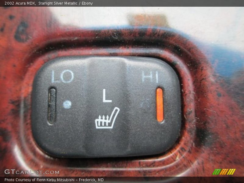 Starlight Silver Metallic / Ebony 2002 Acura MDX