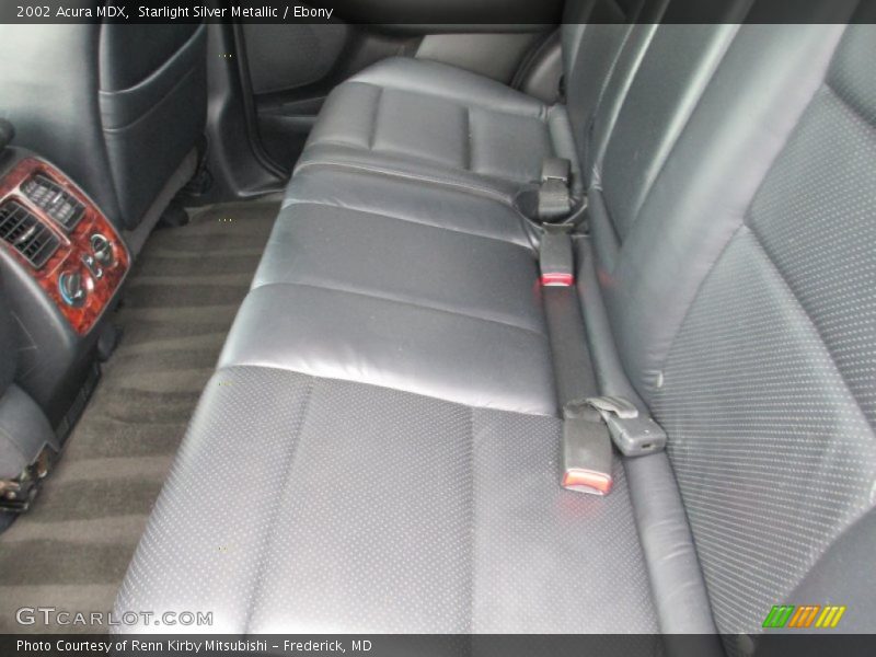 Starlight Silver Metallic / Ebony 2002 Acura MDX