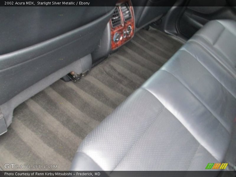 Starlight Silver Metallic / Ebony 2002 Acura MDX