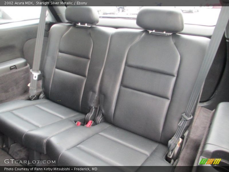 Starlight Silver Metallic / Ebony 2002 Acura MDX
