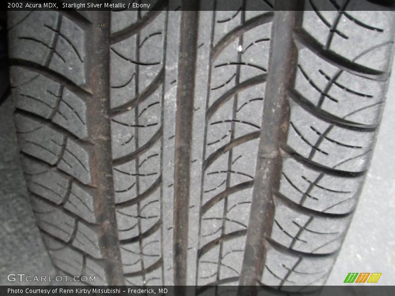 Starlight Silver Metallic / Ebony 2002 Acura MDX