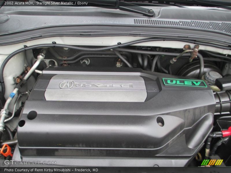 Starlight Silver Metallic / Ebony 2002 Acura MDX