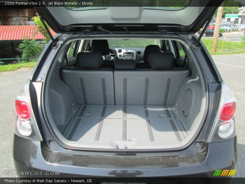 Jet Black Metallic / Ebony 2009 Pontiac Vibe 2.4