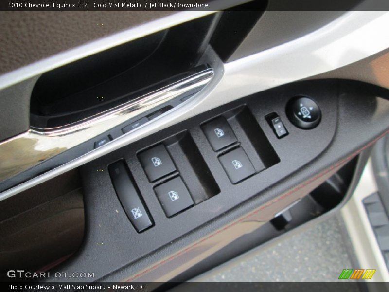 Gold Mist Metallic / Jet Black/Brownstone 2010 Chevrolet Equinox LTZ