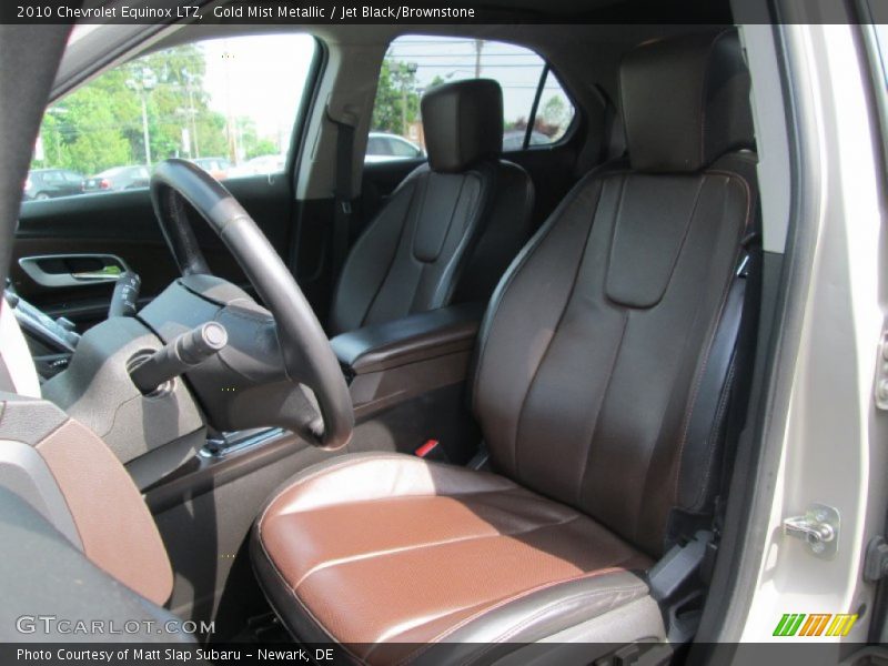  2010 Equinox LTZ Jet Black/Brownstone Interior