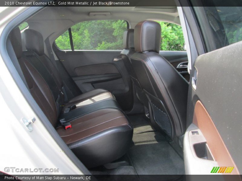 Gold Mist Metallic / Jet Black/Brownstone 2010 Chevrolet Equinox LTZ