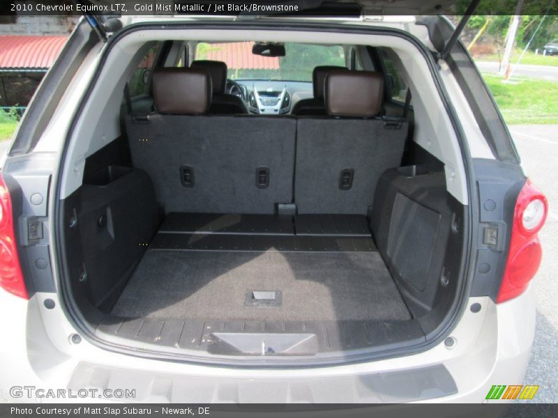 Gold Mist Metallic / Jet Black/Brownstone 2010 Chevrolet Equinox LTZ