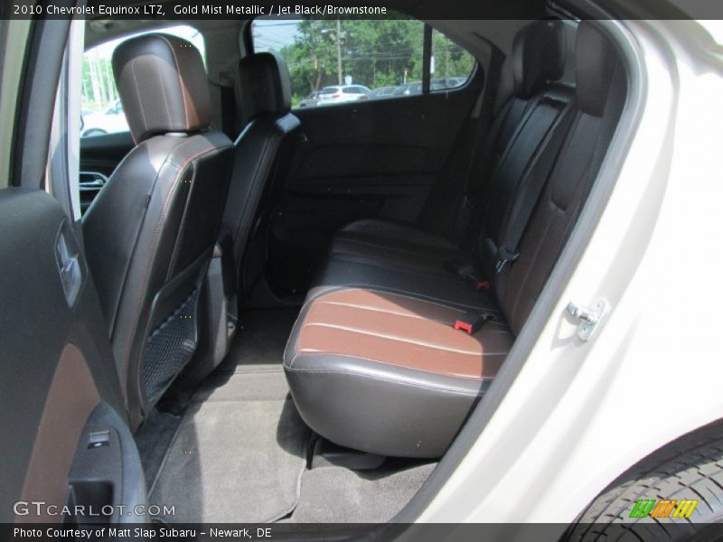 Gold Mist Metallic / Jet Black/Brownstone 2010 Chevrolet Equinox LTZ