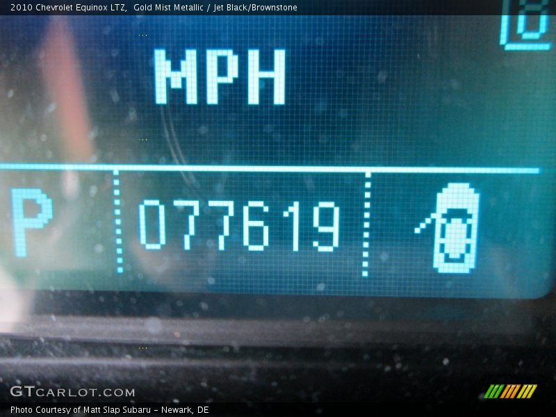 Gold Mist Metallic / Jet Black/Brownstone 2010 Chevrolet Equinox LTZ
