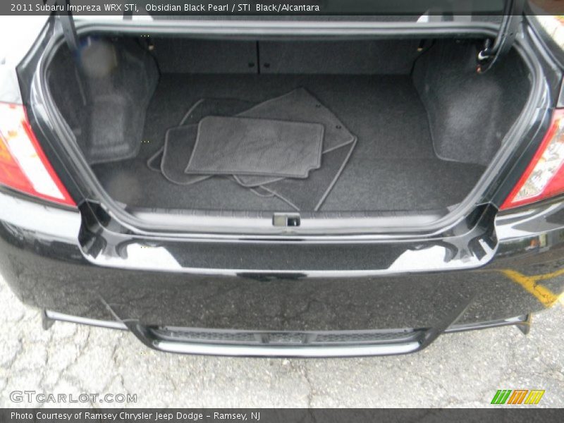  2011 Impreza WRX STi Trunk