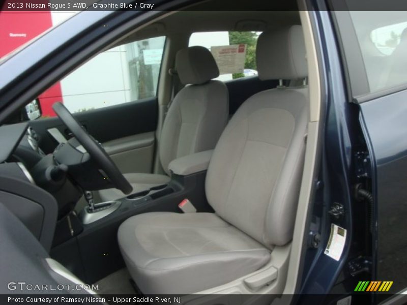 Graphite Blue / Gray 2013 Nissan Rogue S AWD