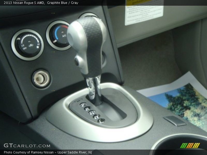 Graphite Blue / Gray 2013 Nissan Rogue S AWD