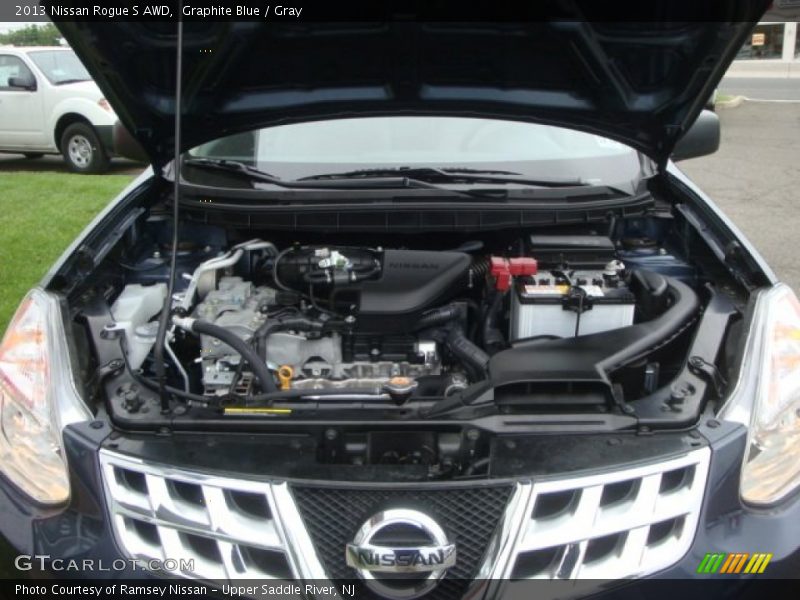 Graphite Blue / Gray 2013 Nissan Rogue S AWD