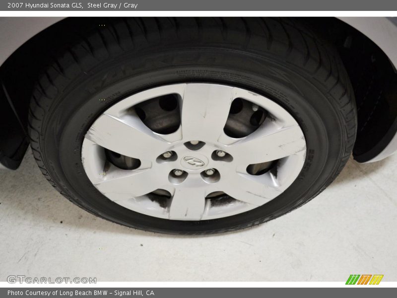 Steel Gray / Gray 2007 Hyundai Sonata GLS