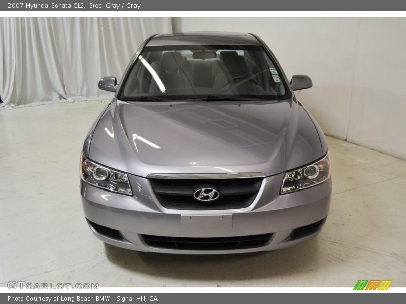Steel Gray / Gray 2007 Hyundai Sonata GLS