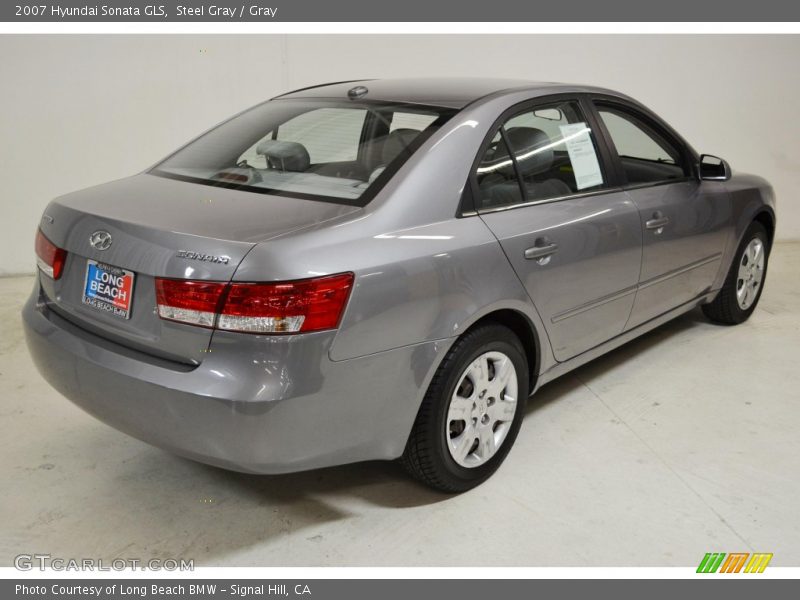 Steel Gray / Gray 2007 Hyundai Sonata GLS