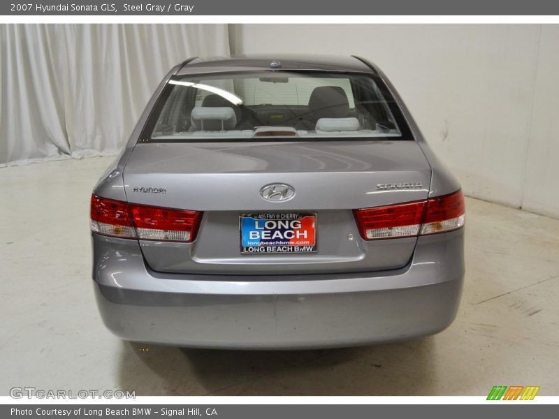 Steel Gray / Gray 2007 Hyundai Sonata GLS