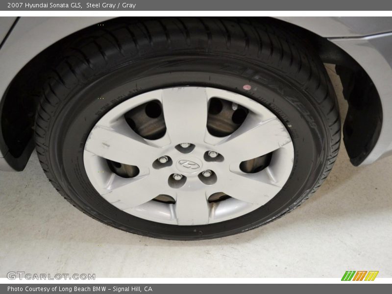 Steel Gray / Gray 2007 Hyundai Sonata GLS