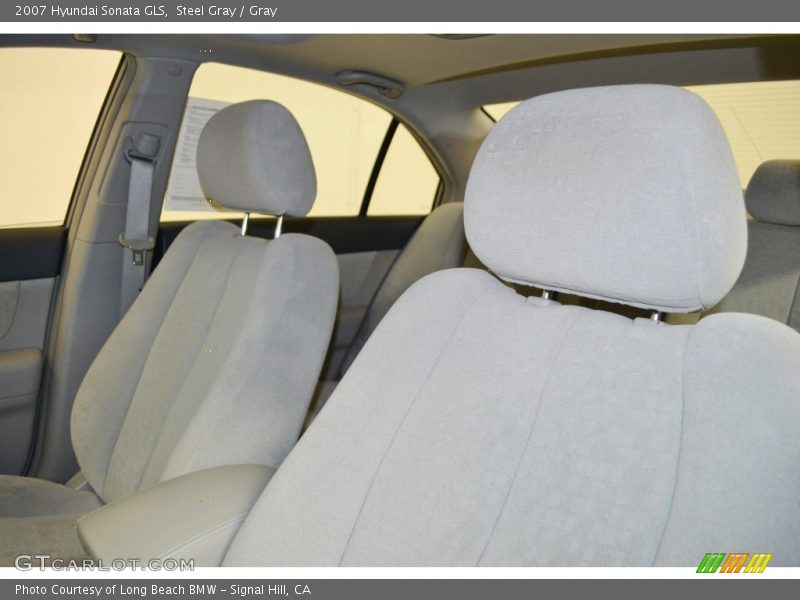 Steel Gray / Gray 2007 Hyundai Sonata GLS
