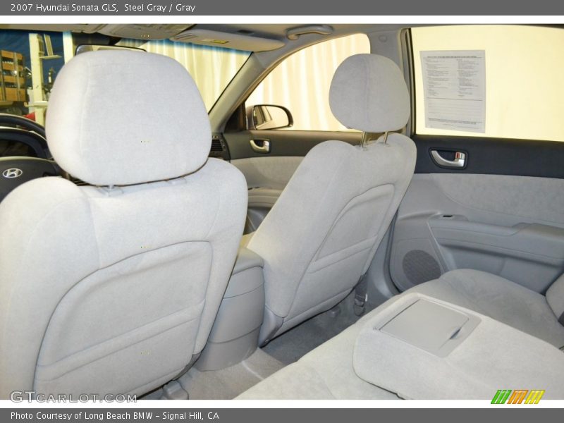 Steel Gray / Gray 2007 Hyundai Sonata GLS