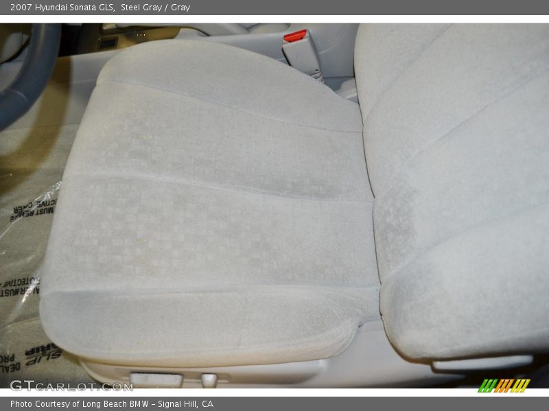 Steel Gray / Gray 2007 Hyundai Sonata GLS
