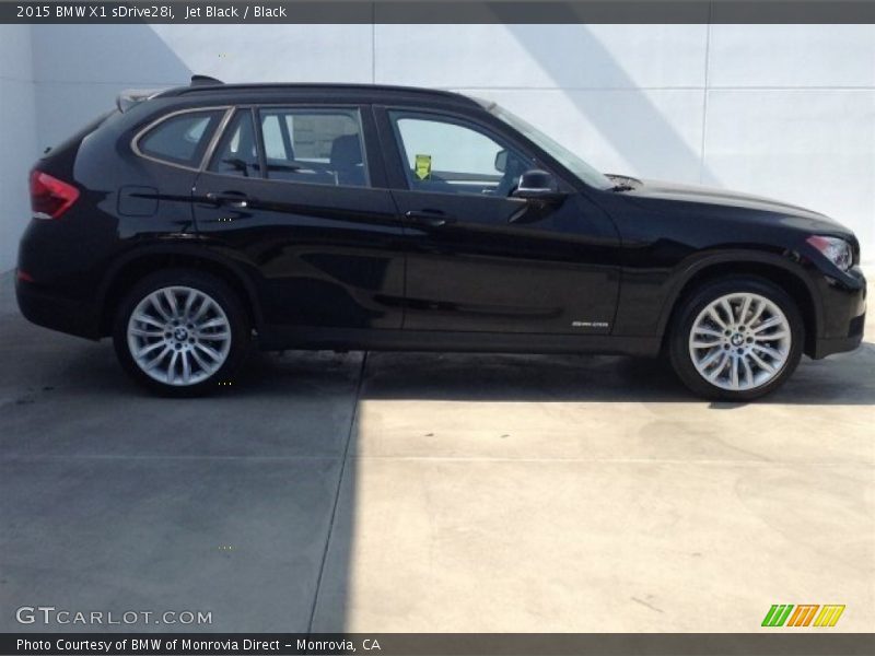 Jet Black / Black 2015 BMW X1 sDrive28i