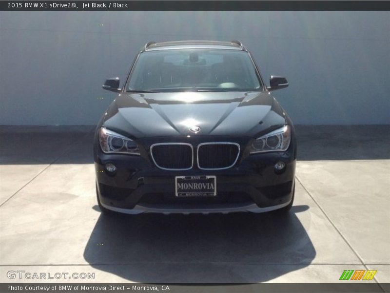 Jet Black / Black 2015 BMW X1 sDrive28i