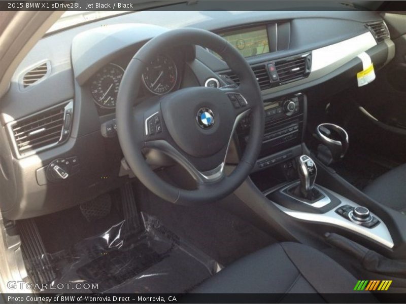 Jet Black / Black 2015 BMW X1 sDrive28i