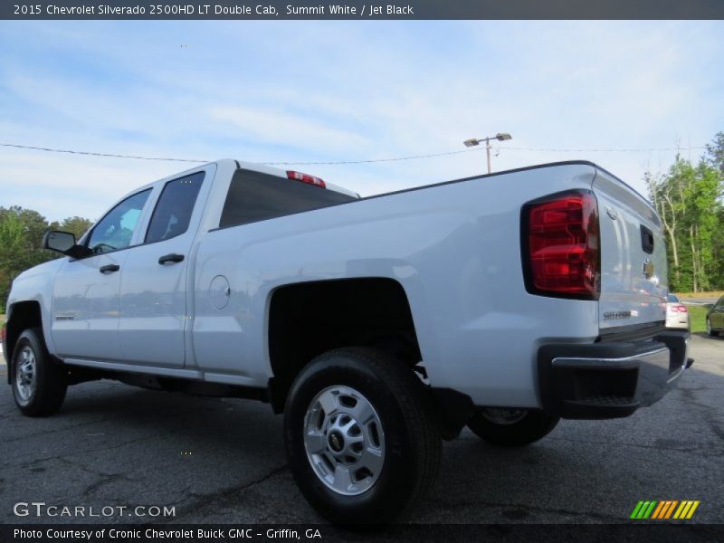 Summit White / Jet Black 2015 Chevrolet Silverado 2500HD LT Double Cab
