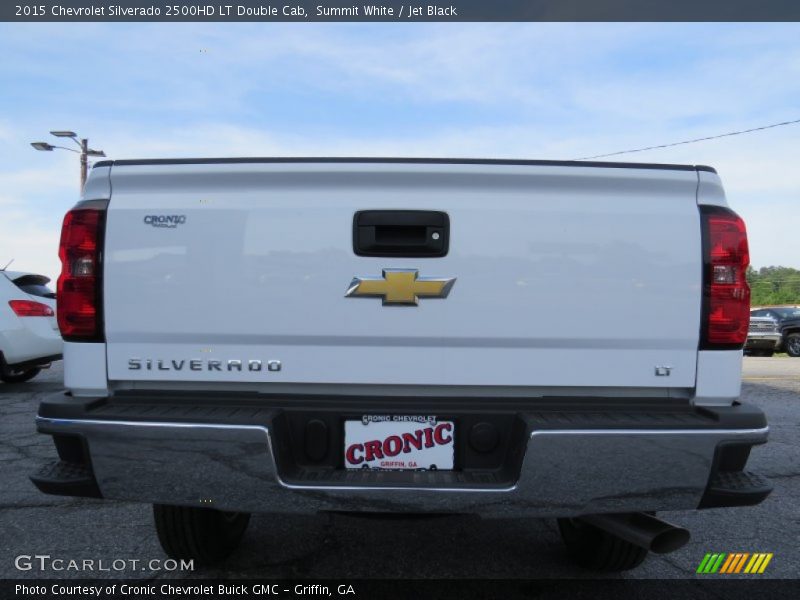 Summit White / Jet Black 2015 Chevrolet Silverado 2500HD LT Double Cab