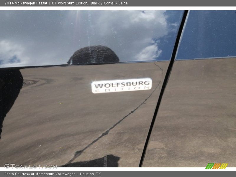 Black / Cornsilk Beige 2014 Volkswagen Passat 1.8T Wolfsburg Edition