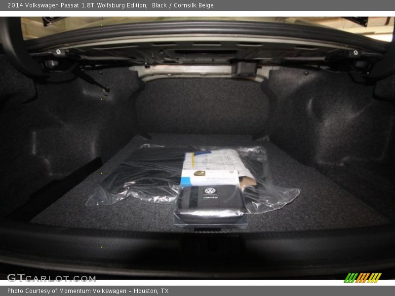 Black / Cornsilk Beige 2014 Volkswagen Passat 1.8T Wolfsburg Edition