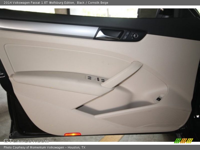Black / Cornsilk Beige 2014 Volkswagen Passat 1.8T Wolfsburg Edition