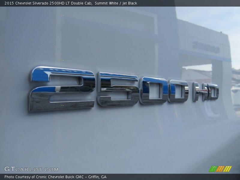Summit White / Jet Black 2015 Chevrolet Silverado 2500HD LT Double Cab