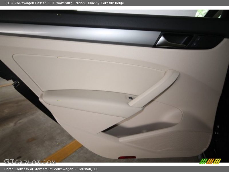 Black / Cornsilk Beige 2014 Volkswagen Passat 1.8T Wolfsburg Edition