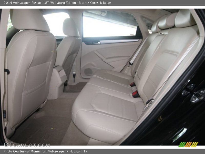 Black / Cornsilk Beige 2014 Volkswagen Passat 1.8T Wolfsburg Edition
