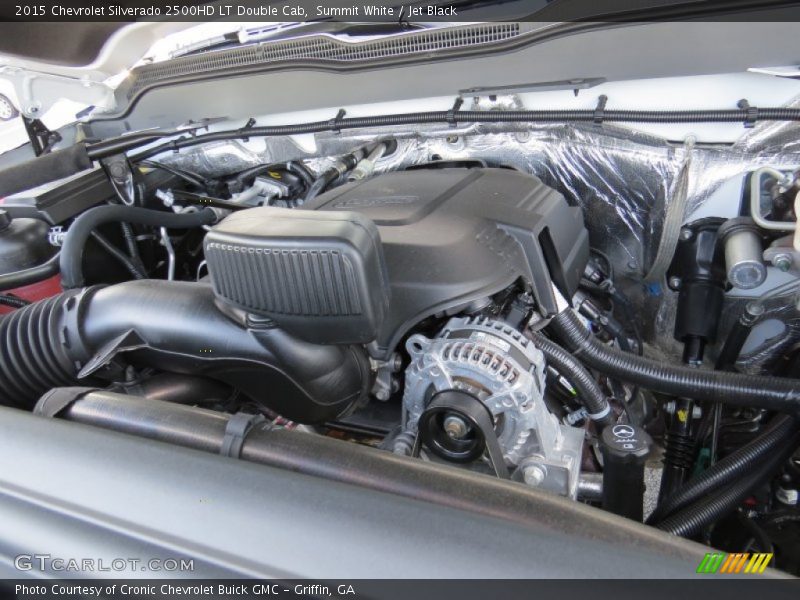 Summit White / Jet Black 2015 Chevrolet Silverado 2500HD LT Double Cab