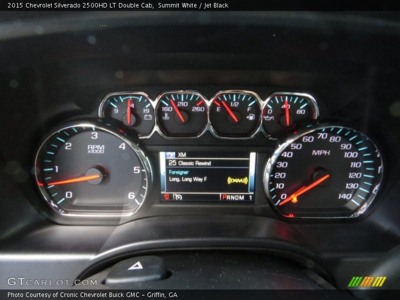Summit White / Jet Black 2015 Chevrolet Silverado 2500HD LT Double Cab
