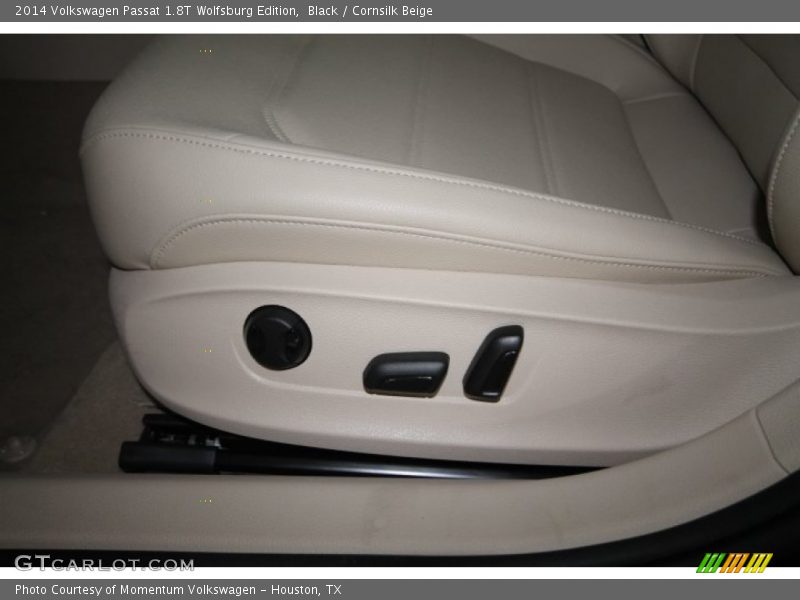 Black / Cornsilk Beige 2014 Volkswagen Passat 1.8T Wolfsburg Edition