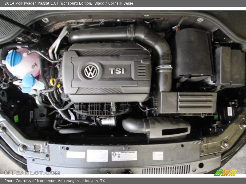 Black / Cornsilk Beige 2014 Volkswagen Passat 1.8T Wolfsburg Edition