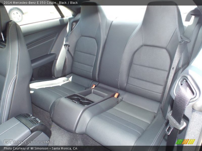 Black / Black 2014 Mercedes-Benz E 350 Coupe
