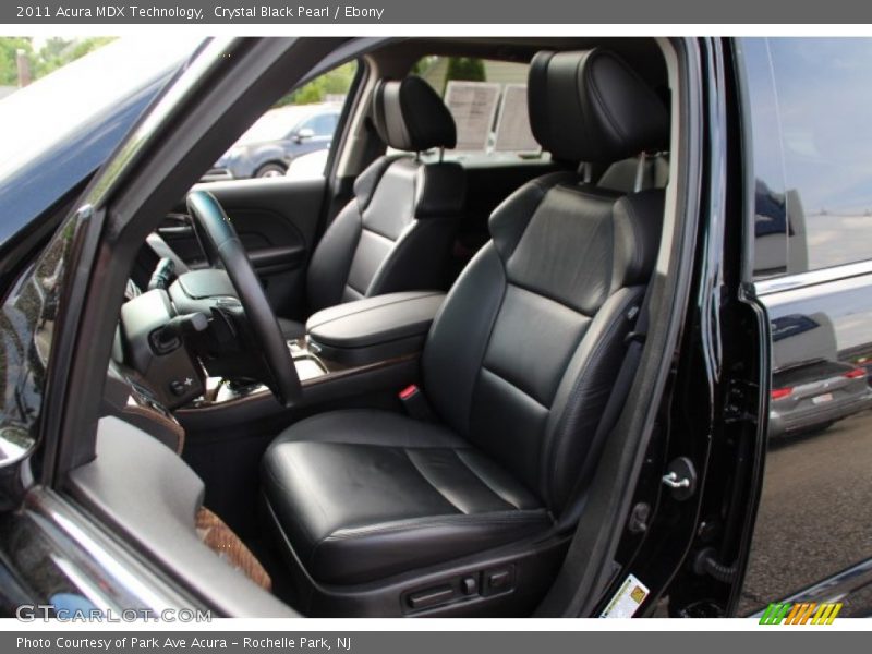 Crystal Black Pearl / Ebony 2011 Acura MDX Technology
