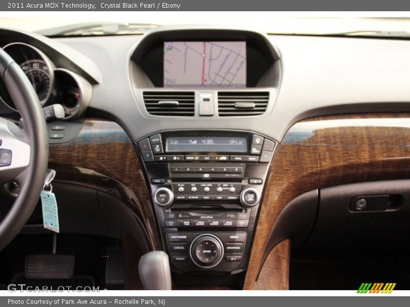 Crystal Black Pearl / Ebony 2011 Acura MDX Technology